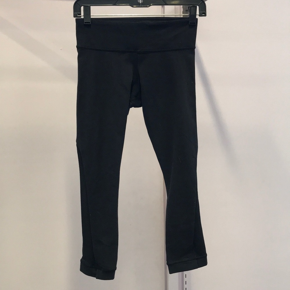 Lululemon wunder under cropped leggings